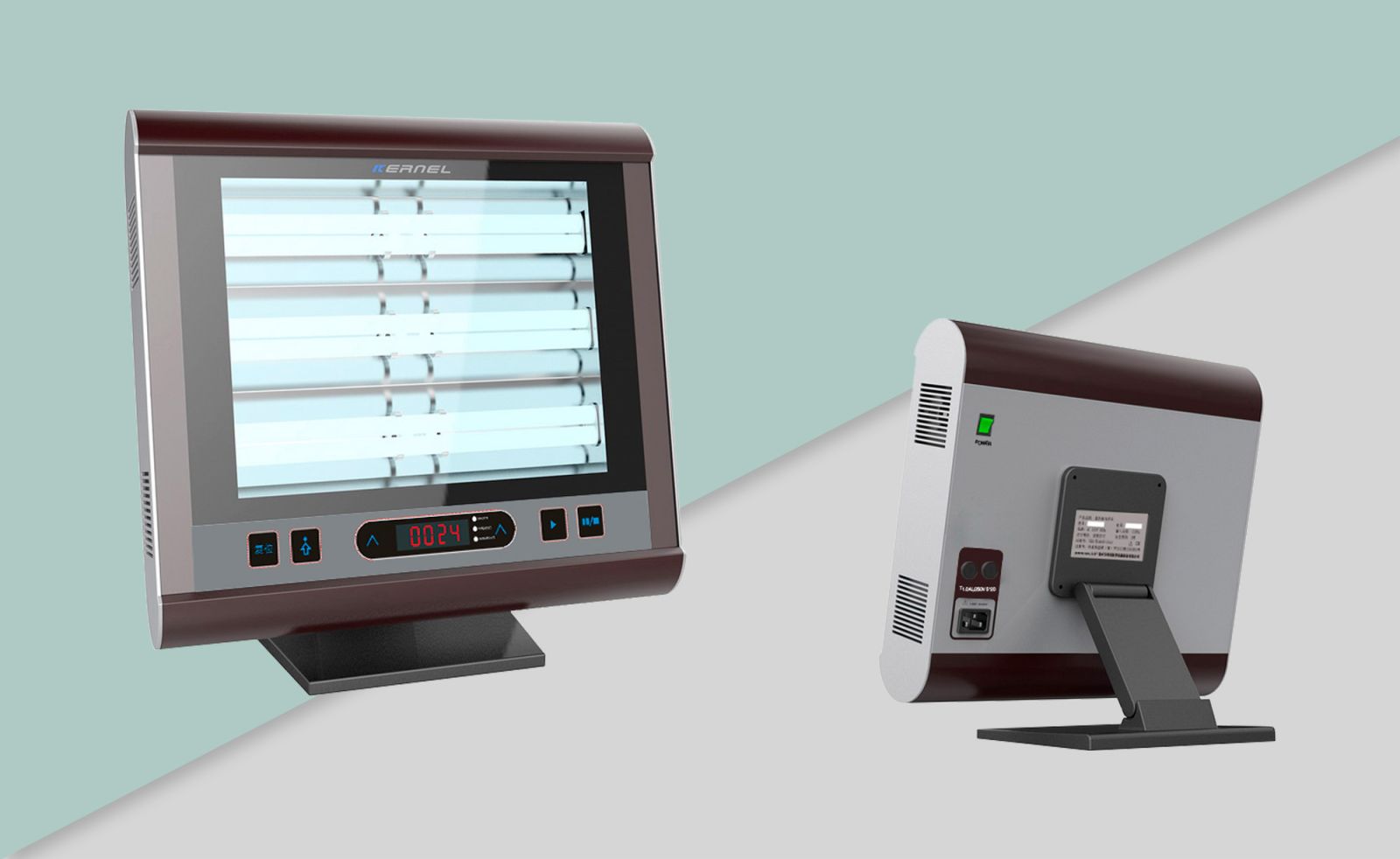 Настольный аппарат ультрафиолетовой терапии для общих облучений диапазонов А и B KN-4006 A1-B1