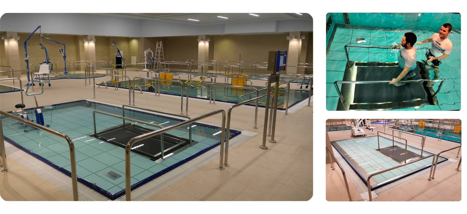 Регулируемое дно бассейна Ewac Medical