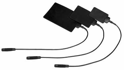 Гибкие резиновые электроды к аппаратам Sonopuls и Endomed с раъемом 4 мм, комплект из 2 штук