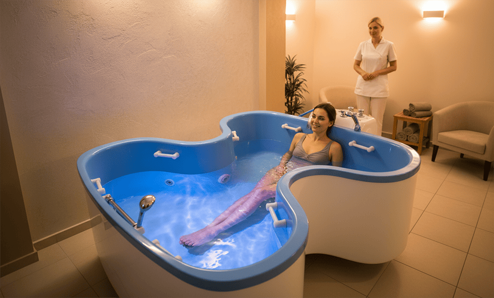 Ванна-бабочка Хаббарда для гидротерапии Т-МОТ Техномекс